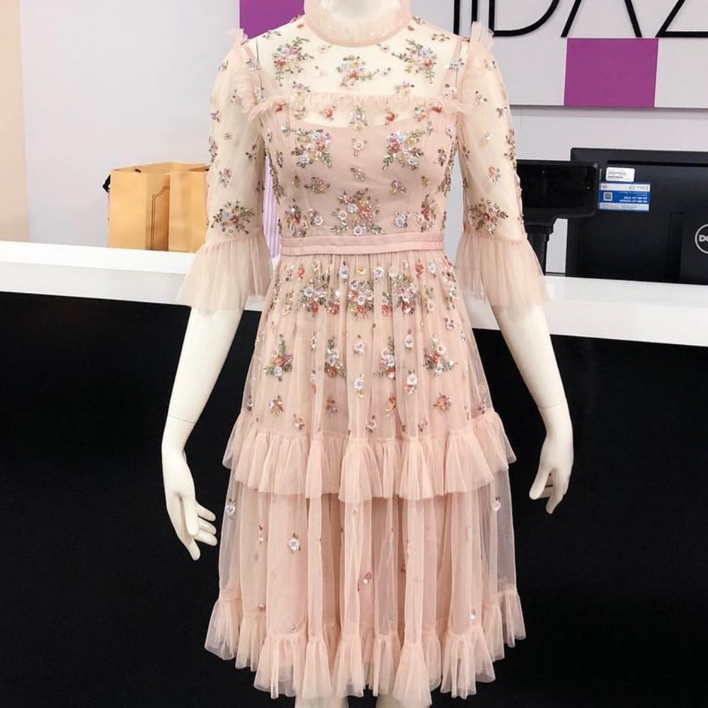 BHLDN Needle & Thread Dress fits size US 0 2 $598